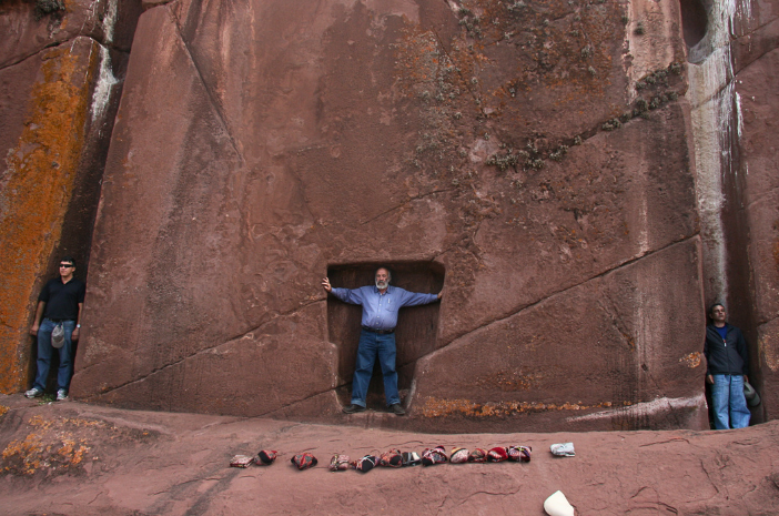 Apu Koribian ist ein heiliger Berg der Inkas nahe der Tempelanlage von Pisaq